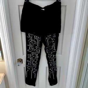 3.1 Phillip Lim black skirt/pant combo, size 6.